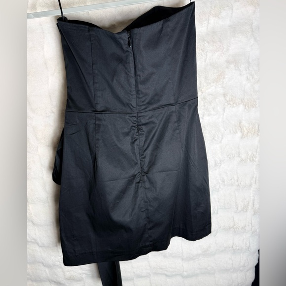 French Connection Black Strapless Dress - Picture 3 of 9